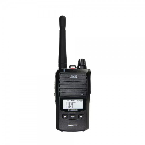 GME TX6165X 5 watt IP67 Handheld UHF CB Radio GME TX6165X 5 watt IP67 Handheld UHF CB Radio