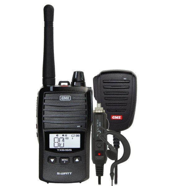 GME TX6165 5 watt IP67 Handheld UHF CB Radio GME TX6165 5 watt IP67 Handheld UHF CB Radio