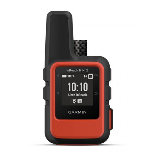 Garmin Inreach Mini 2 GPS Satellite Communicator - FLAME RED