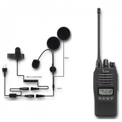 Icom IC-41PRO Motorcycle Helmet Kit - RSA Motorcycle Headset with PTT Kit Icom IC-41PRO Motorcycle Helmet Kit - RSA Motorcycle Headset with PTT Kit