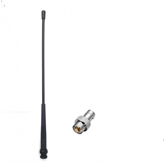 High Gain 4dB All Black UHF CB Long Range Antenna For ICOM Handhelds High Gain 4dB All Black UHF CB Long Range Antenna For ICOM Handhelds