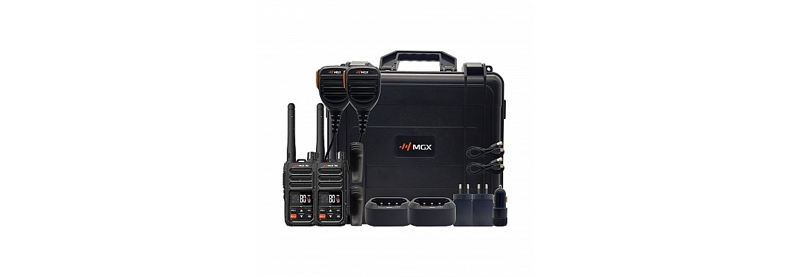 MGX Twin H5-2TP Tradie Pack UHF CB Radio