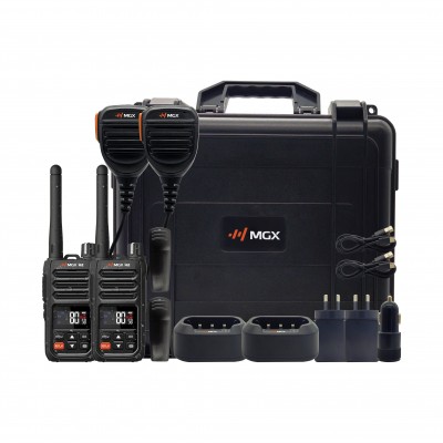 MGX Twin H5-2TP Tradie Pack UHF CB Radio