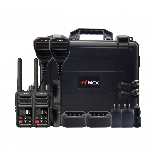 MGX Twin H5-2TP Tradie Pack UHF CB Radio
