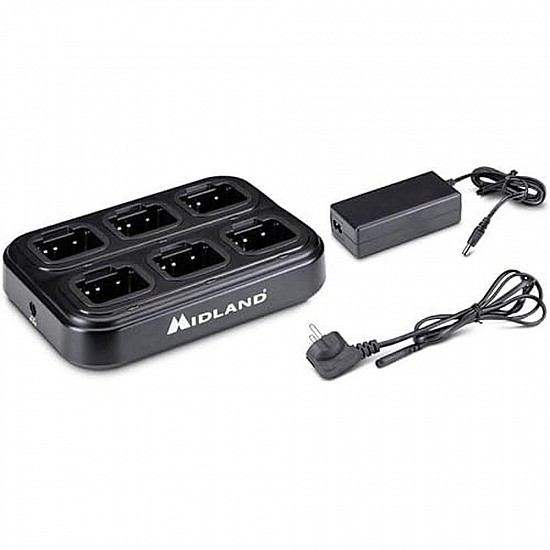 FDP 6 Bay Desktop Charger Suits FDP Pro Handhelds FDP 6 Bay Desktop Charger Suits FDP Pro Handhelds