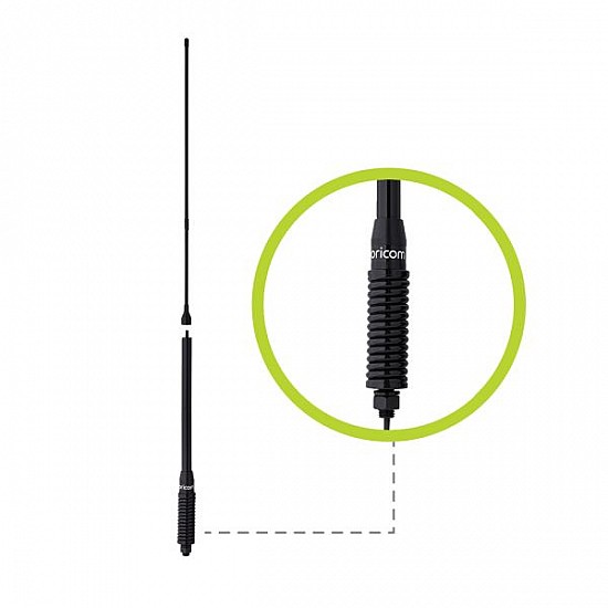 Oricom ANU1100 All-Terrain UHF Antenna Pack 3dBi/6.5dBi 477MHz 103cm Oricom ANU1100 All-Terrain UHF Antenna Pack 3dBi/6.5dBi 477MHz 103cm