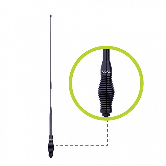 Oricom ANU230 6.5dBi UHF CB Elevated Feed Antenna Oricom ANU230 6.5dBi UHF CB Elevated Feed Antenna