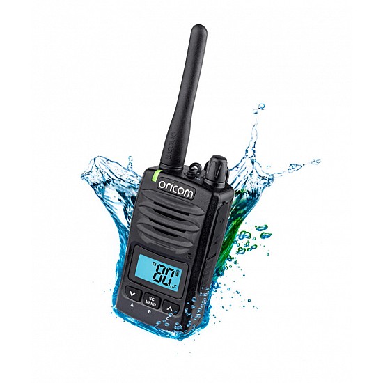 Oricom DTX600 Waterproof 5 Watt Handheld UHF CB Radio Oricom DTX600 Waterproof 5 Watt Handheld UHF CB Radio