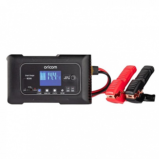 Oricom BC200 20amp Battery Charger and Maintainer Oricom BC200 20amp Battery Charger and Maintainer