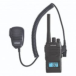 Oricom UHF5400 splashproof 5 Watt Handheld UHF CB Radio with Speaker Microphone