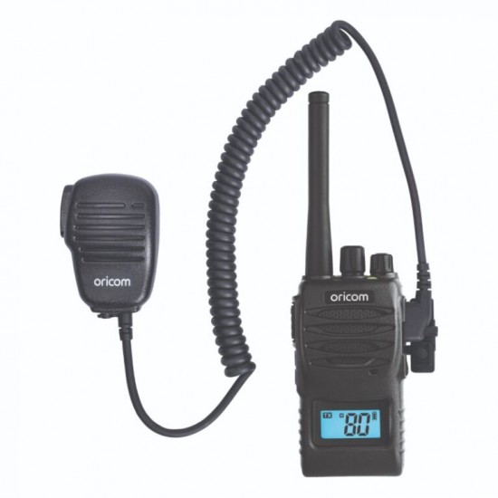 Oricom UHF5400 splashproof 5 Watt Handheld UHF CB Radio with Speaker Microphone Oricom UHF5400 splashproof 5 Watt Handheld UHF CB Radio with Speaker Microphone