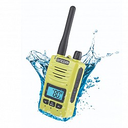 Oricom DTX600 Lime Waterproof 5 Watt Handheld UHF CB Radio 