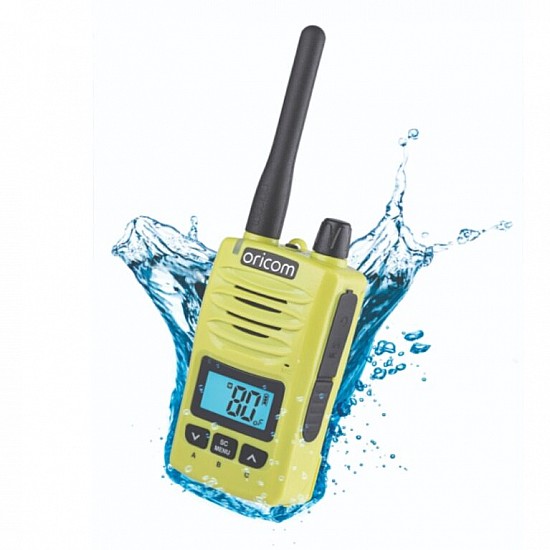Oricom DTX600 Lime Waterproof 5 Watt Handheld UHF CB Radio Oricom DTX600 Lime Waterproof 5 Watt Handheld UHF CB Radio
