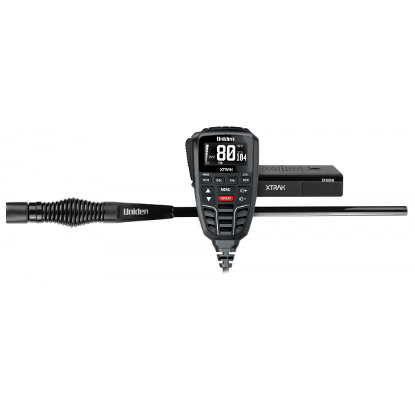 Uniden XTRAK 80 UHF CB Radio & ATX890s Antenna