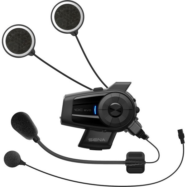 Sena 10C EVO Bluetooth Motorcycle Communication and 4K Camera