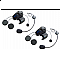SENA SMH10 Bluetooth Intercom Dual Pack with Boom Microphone