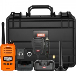 GME TX6160XOCK Orange 5 watt IP67 Handheld 5W UHF CB Car Kit