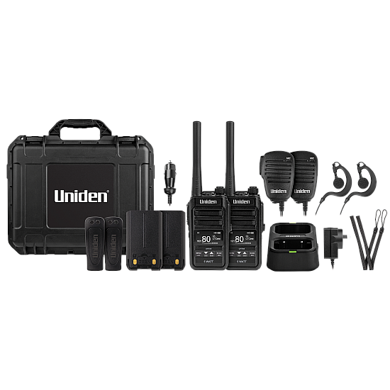 Uniden UH785-2 80 CH 5 Watt UHF CB Handheld Tradies Pack Uniden UH785-2 80 CH 5 Watt UHF CB Handheld Tradies Pack