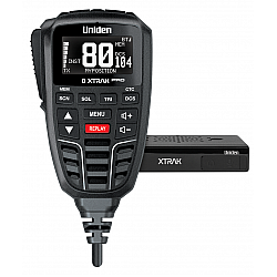 Uniden XTRAK 80 Pro Smart UHF Radio with Large OLED Display and Location Sharing