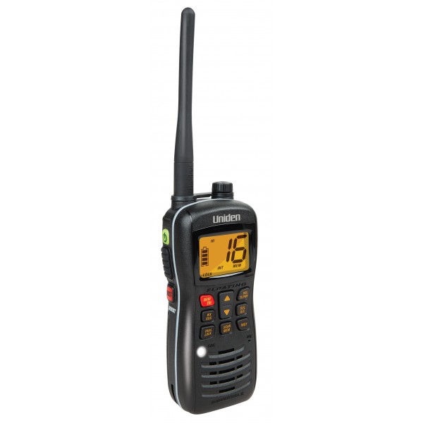 Uniden MHS127 Submersible/ Waterproof* 5W VHF Marine Radio that Floats Uniden MHS127 Submersible/ Waterproof* 5W VHF Marine Radio that Floats