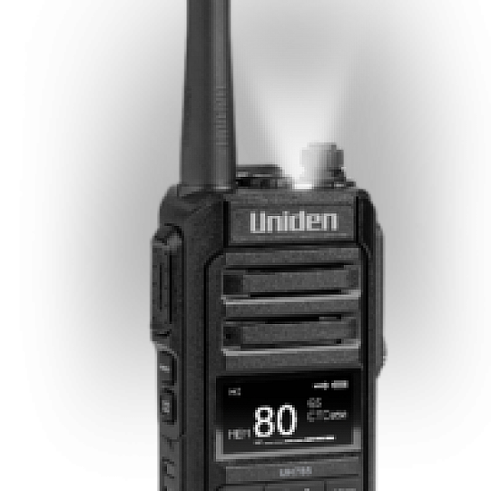 Uniden UH785-2  80 CH 5 Watt UHF CB Handheld Tradies Pack