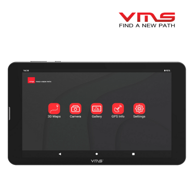 VMS 3DX On & Off Road GPS Navigator Including Sun Visor
