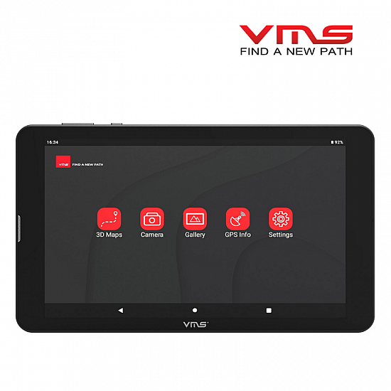 VMS 3DX 8" On & Off Road GPS Navigator