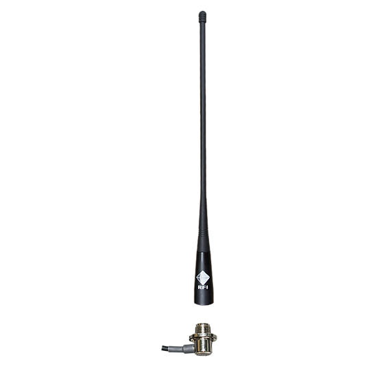 RFI CD34 Rugged UHF CB 4dBi Removable Compact Antenna Kit 