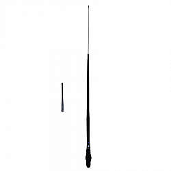 RFI CD961-71-75 Flexible Black 6.5dBi +  SW125 3dbi UHF CB Antenna