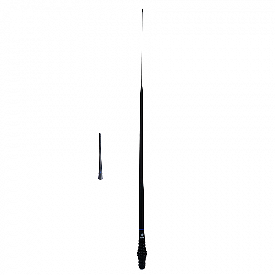 RFI CD961-71-75 Flexible Black 6.5dBi +  SW125 3dbi UHF CB Antenna