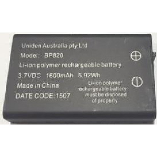Uniden BP820 1600MAH Replacement Battery