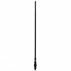 RFI CDR8195 6.5dBi 3G 4G 5G Cellular Vehicle Antenna with Q-FIT Removable Whip (BLACK)