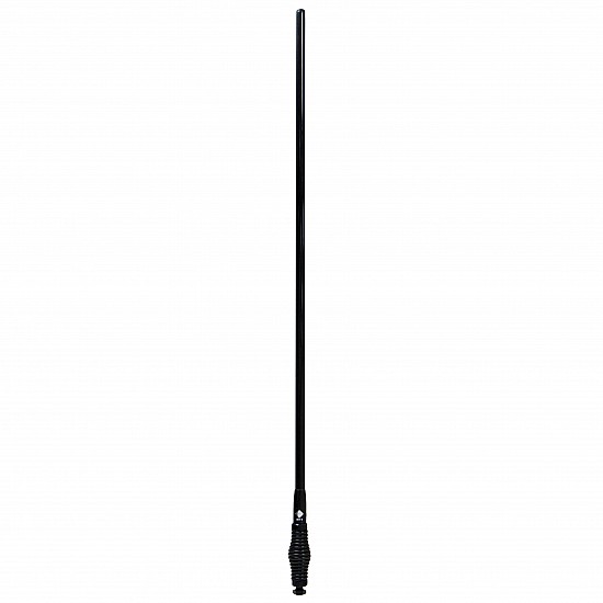 RFI CDR8195 6.5dBi 3G 4G 5G Cellular Vehicle Antenna with Q-FIT Removable Whip (BLACK)