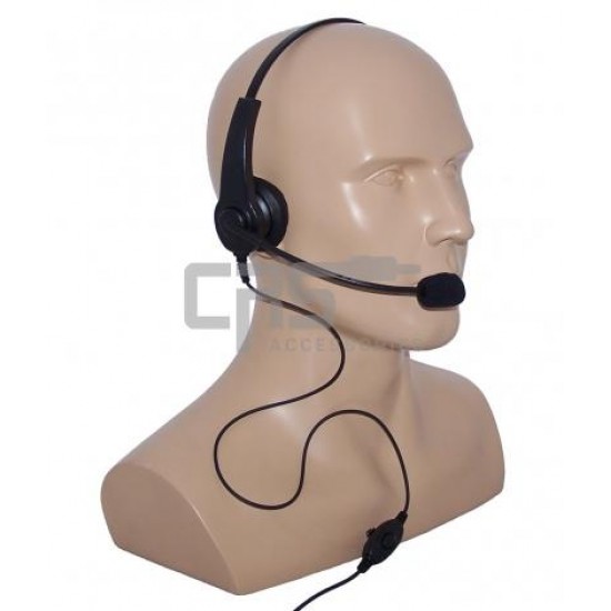 Lightweight over the head headset suit Icom UHF CB Handheld Models