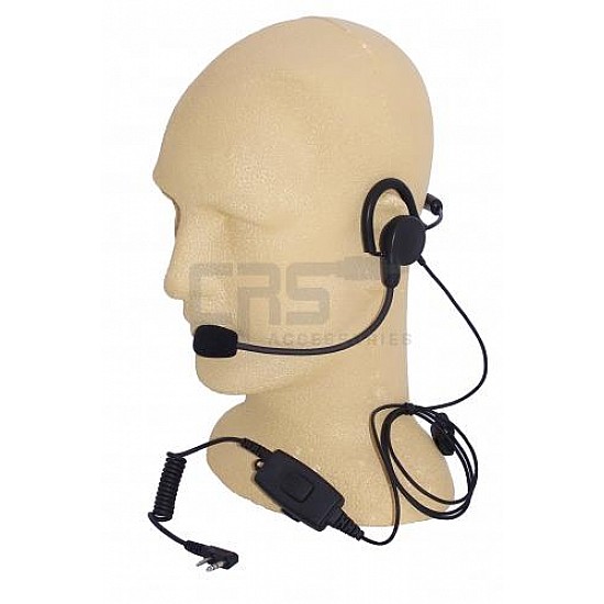 Lightweight behind the head headset