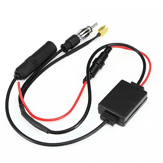 Universal Signal AM/FM/DAB 12V Band Splitter 12dB Gain Universal Signal AM/FM/DAB 12V Band Splitter 12dB Gain
