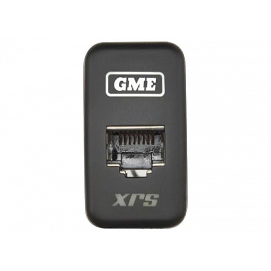 Gme XRS Rj45 Pass Through Adaptor for Isuzu (White Led)