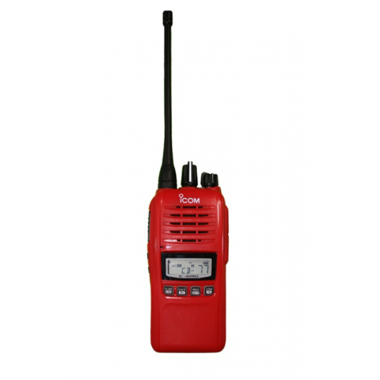 Icom IC41PRO  Red Edition Waterproof 80CH UHF CB Handheld
