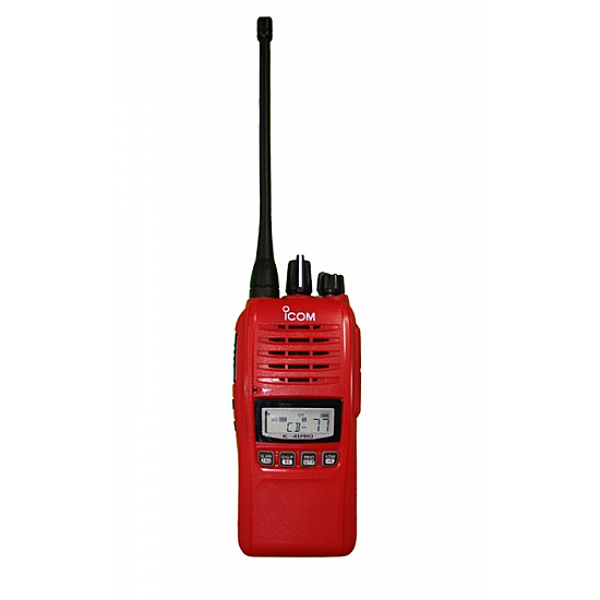 Icom IC41PRO  Red Edition Waterproof 80CH UHF CB Handheld