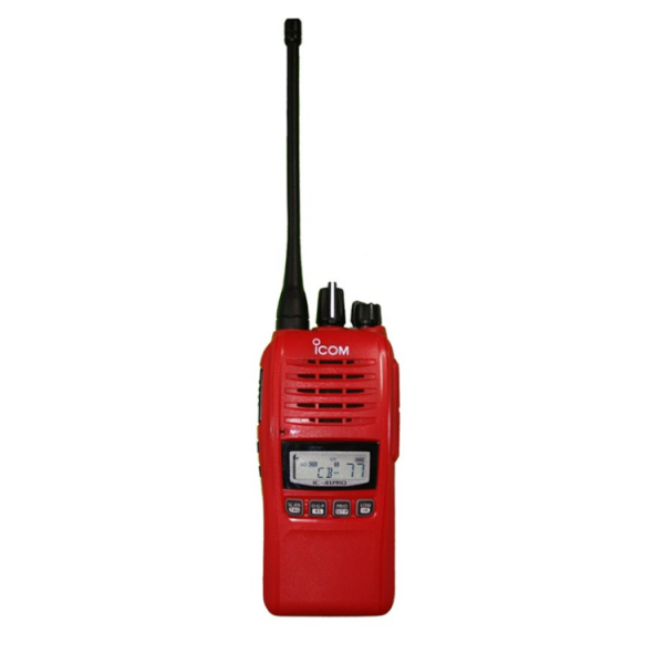 Icom IC-41PRO  Red Edition Waterproof 80CH UHF CB Handheld