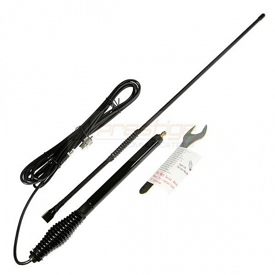 Saber 6.5dBi Robust Elevated Feed UHF CB Antenna Kit