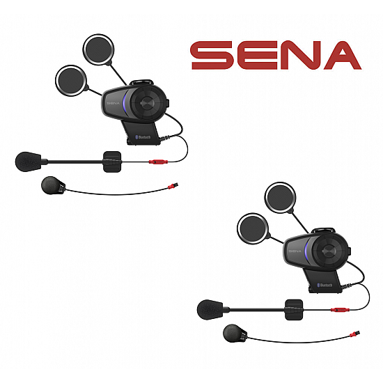 SENA 10S-02D DUAL Motorcycle Bluetooth Helmet Intercom