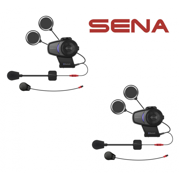 SENA 10S-02D DUAL Motorcycle Bluetooth Helmet Intercom