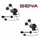 SENA 10S Dual Motorcycle Bluetooth Helmet Intercom
