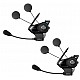 Sena 30K DUAL Motorcycle Mesh Bluetooth Intercom Headset with HD Speaker - 30K-03D