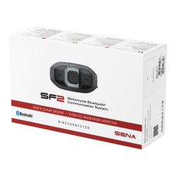Sena SF2 Single Pack W HD Speakers, No Fm Radio