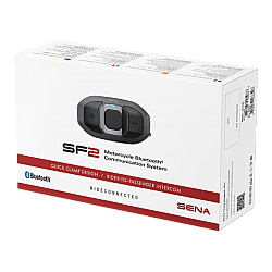 Sena SF2 Single Pack W HD Speakers, No Fm Radio