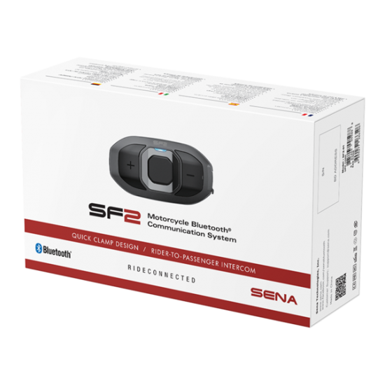 Sena SF2 Single Pack W HD Speakers, No Fm Radio