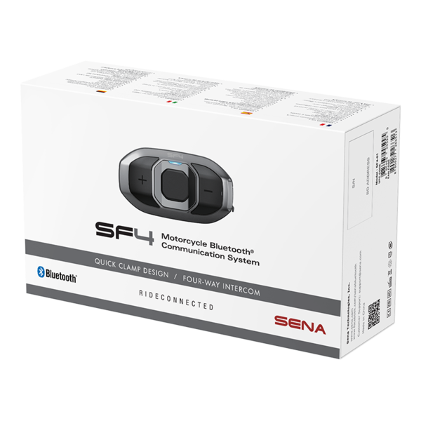 Sena SF4 Motorcycle Bluetooth Intercom Single Pack Sena SF4 Motorcycle Bluetooth Intercom Single Pack