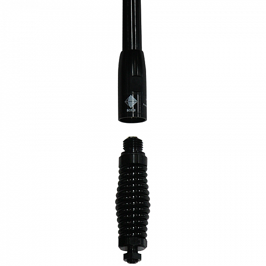 RFI CDR8195 6.5dBi 3G 4G 5G Cellular Vehicle Antenna with Q-FIT Removable Whip (BLACK)